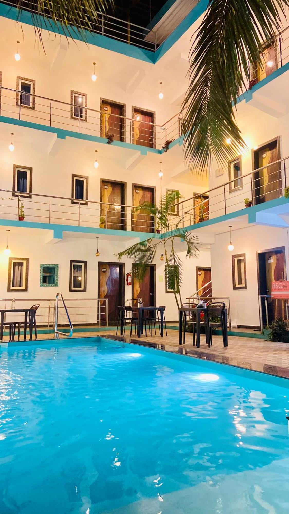 Bsg Stay - Turtle Beach Morjim Goa Exterior foto