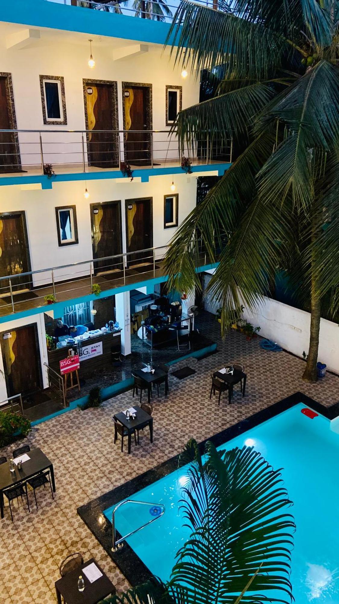Bsg Stay - Turtle Beach Morjim Goa Exterior foto